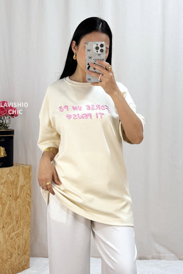 T-shirt oversize LUMINA