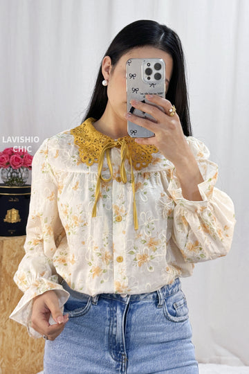 Blusa flores MOCHY