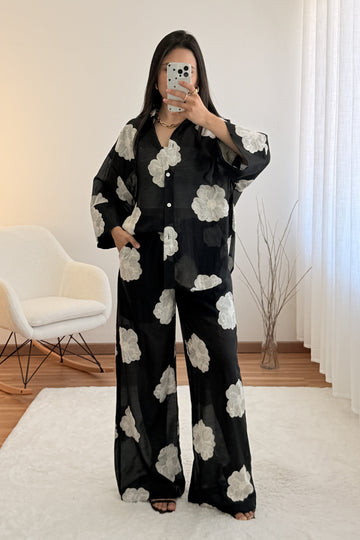 Pantalones florales LUMINA