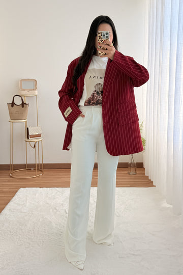 Blazer riscas Lumina