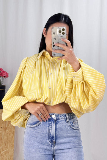 Blusa corte curto AZAKA