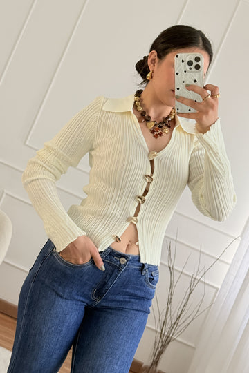 Blusa botões DROLE DE COPINE