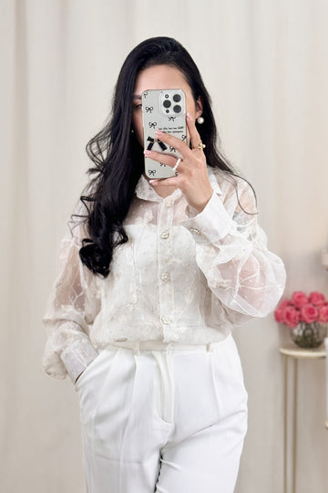 Camisa de organza MOCHY