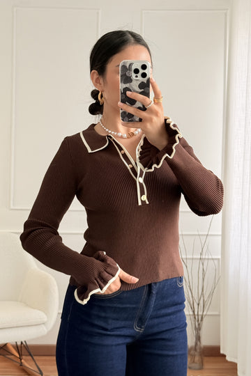 Camisola de malha DROLE DE COPINE