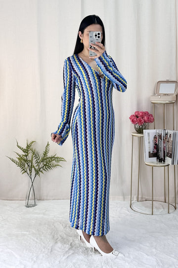 Vestido de punto ajustado