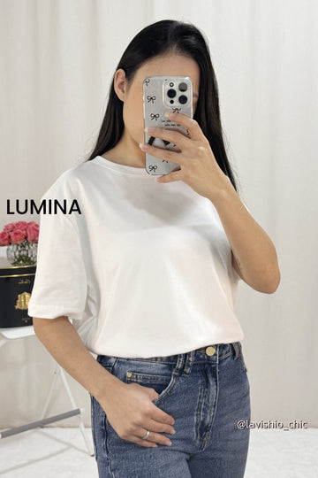 T-shirt básica largo LUMINA