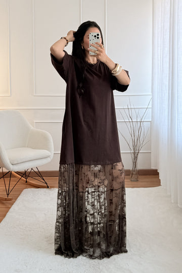 Vestido renda LUMINA