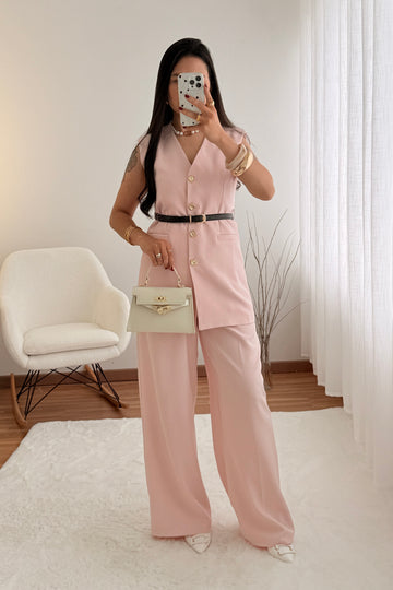 Conjunto com cinto MOCHY