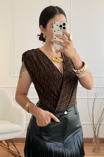 Body texturizado DROLE DE COPINE