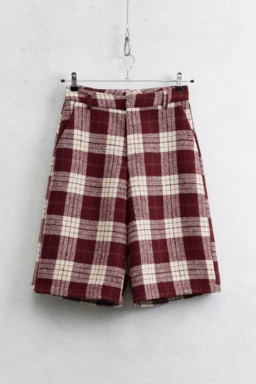 Calção padrão tartan LUMINA