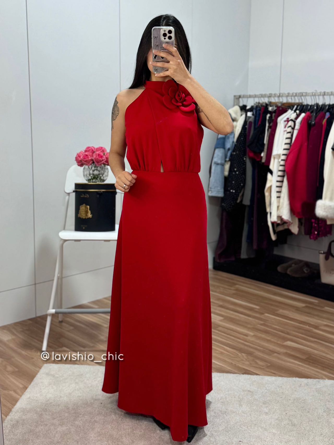 Vestido vermelho