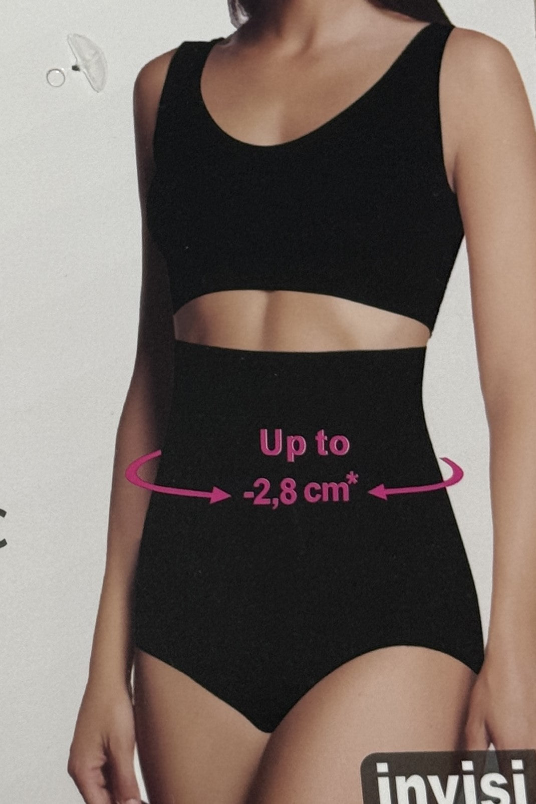 Cueca Modeladora de Cintura Alta Invisível