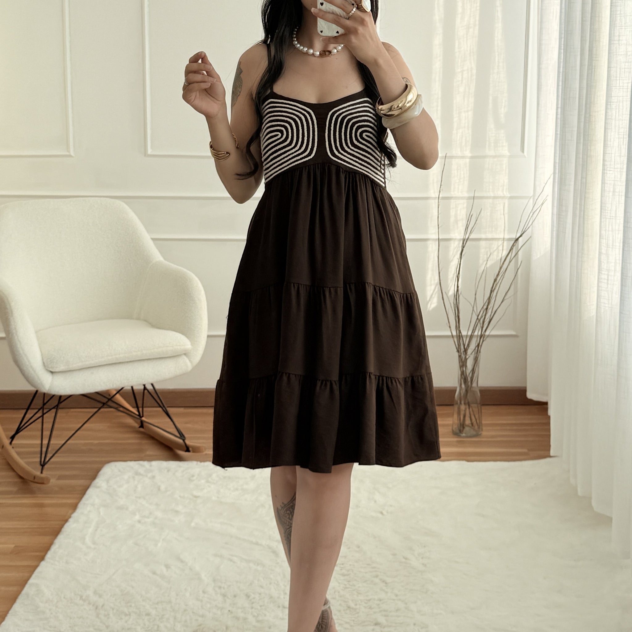 Vestido estilo boho
