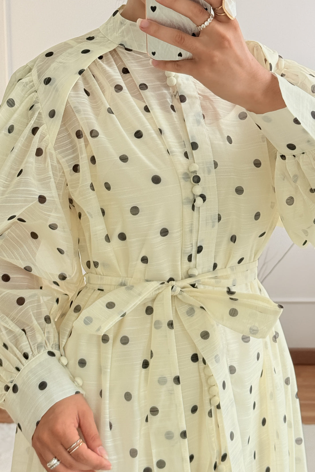 Vestido estampa de bolinhas MOCHY