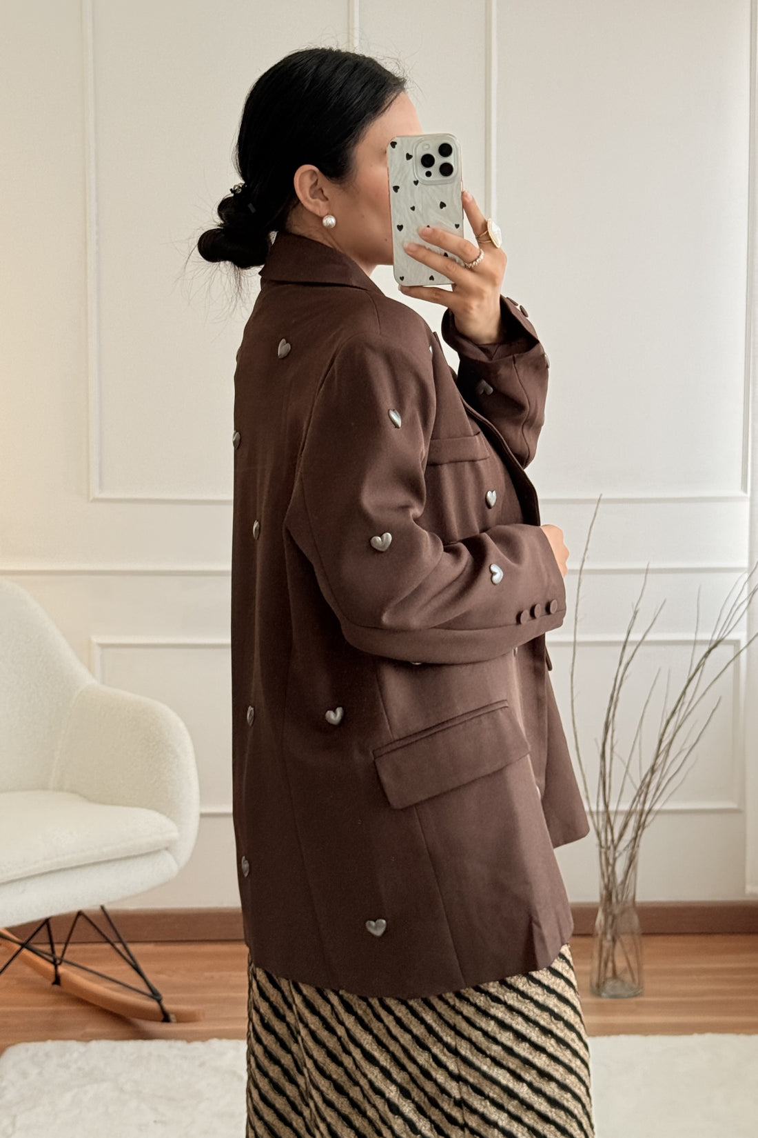 Blazer coração Mochy (comprido)