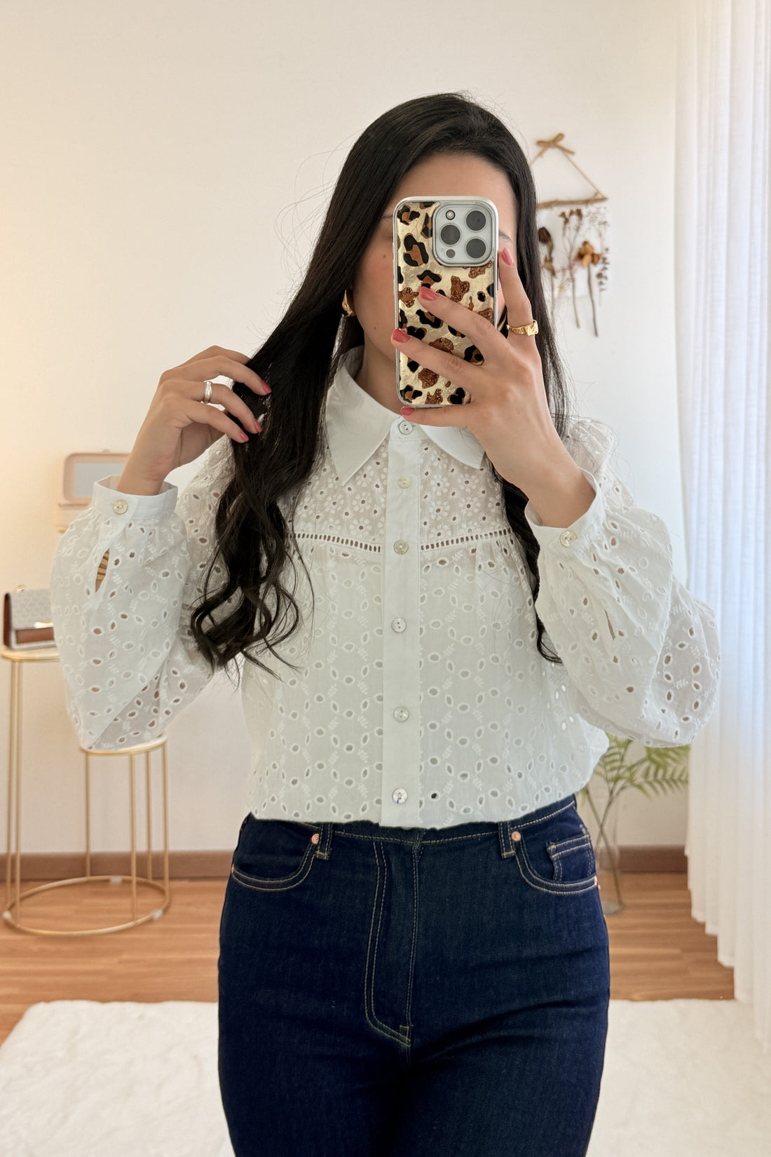 Camisa  recortes