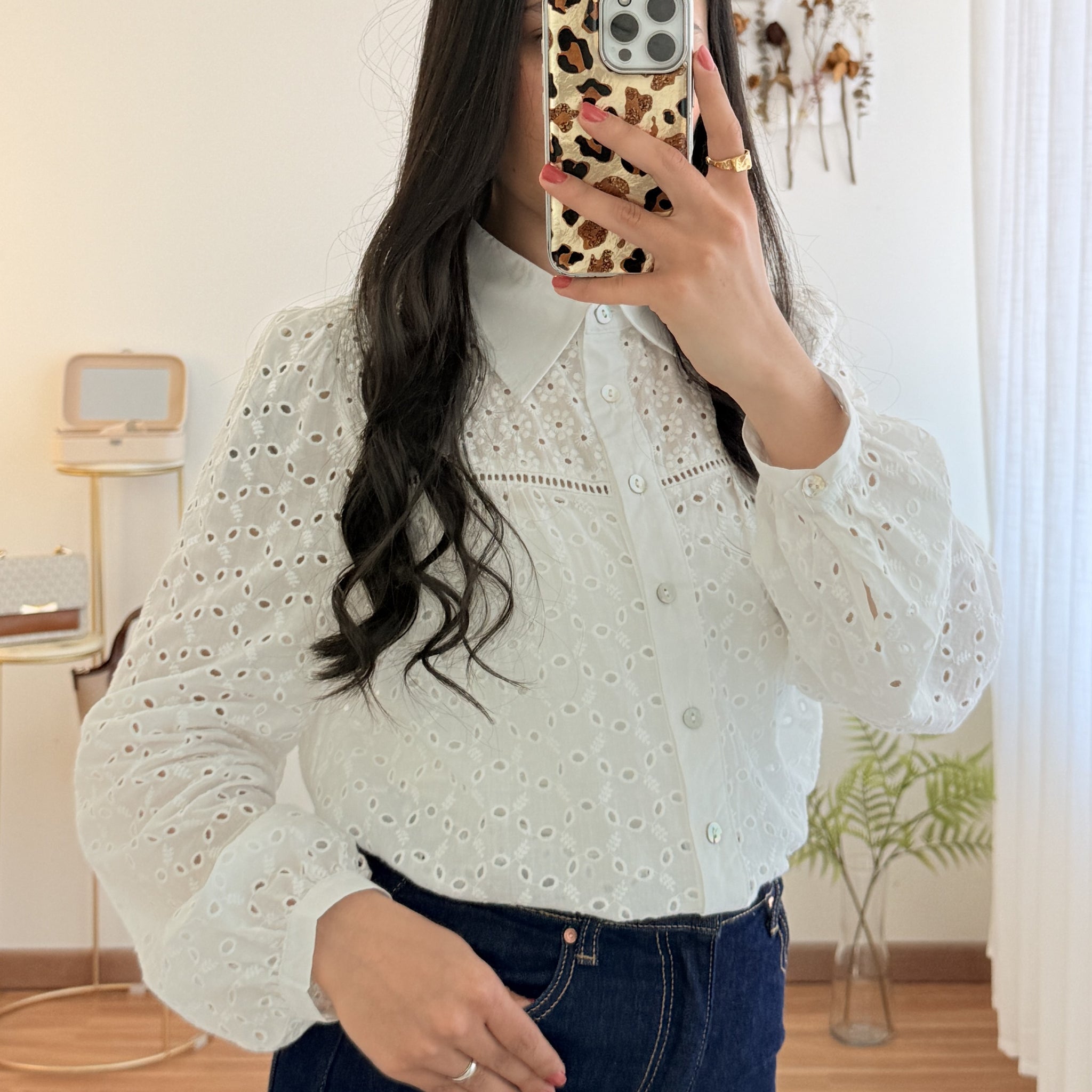 Camisa  recortes