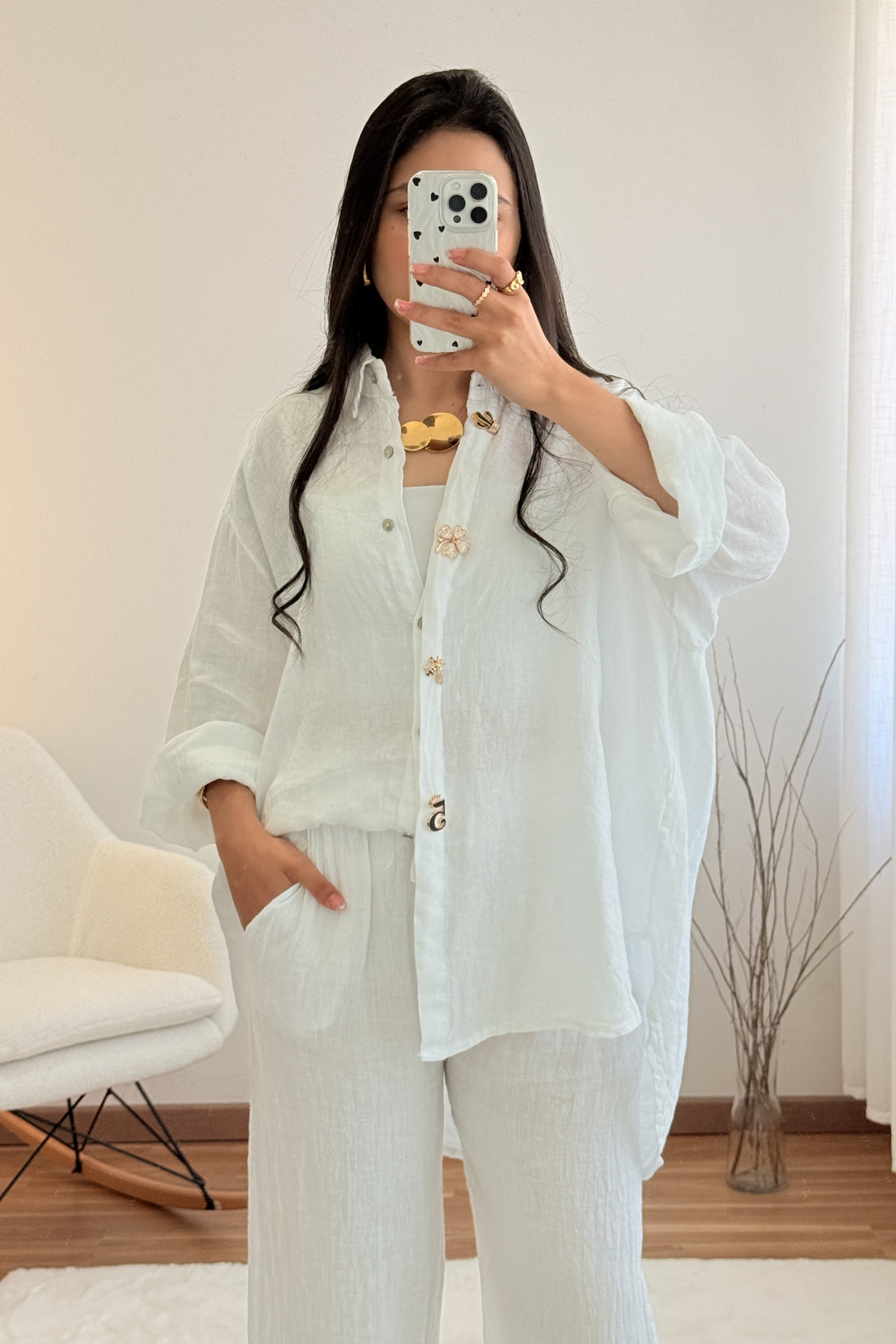 Camisa ligera y elegante