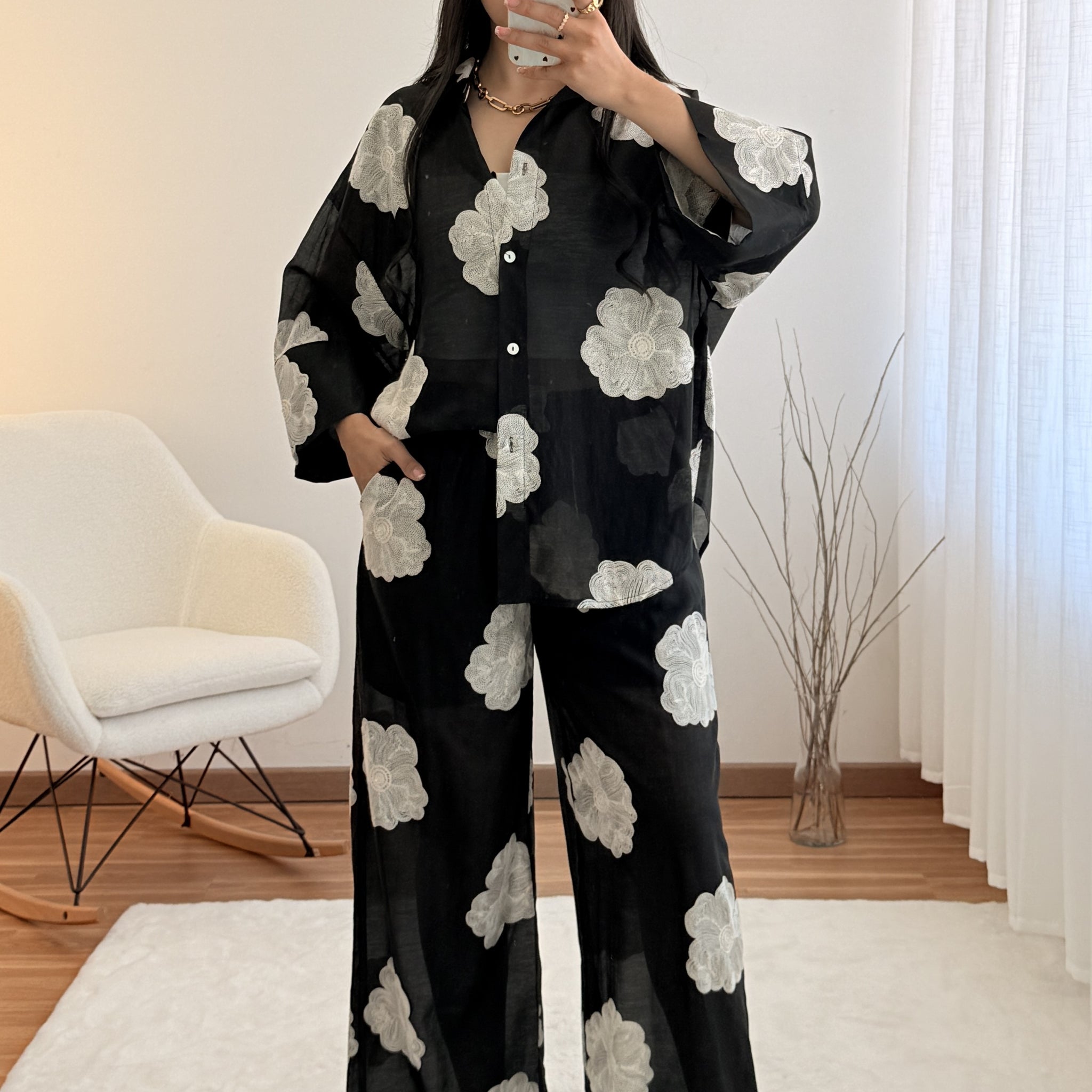 Camisa floral LUMINA