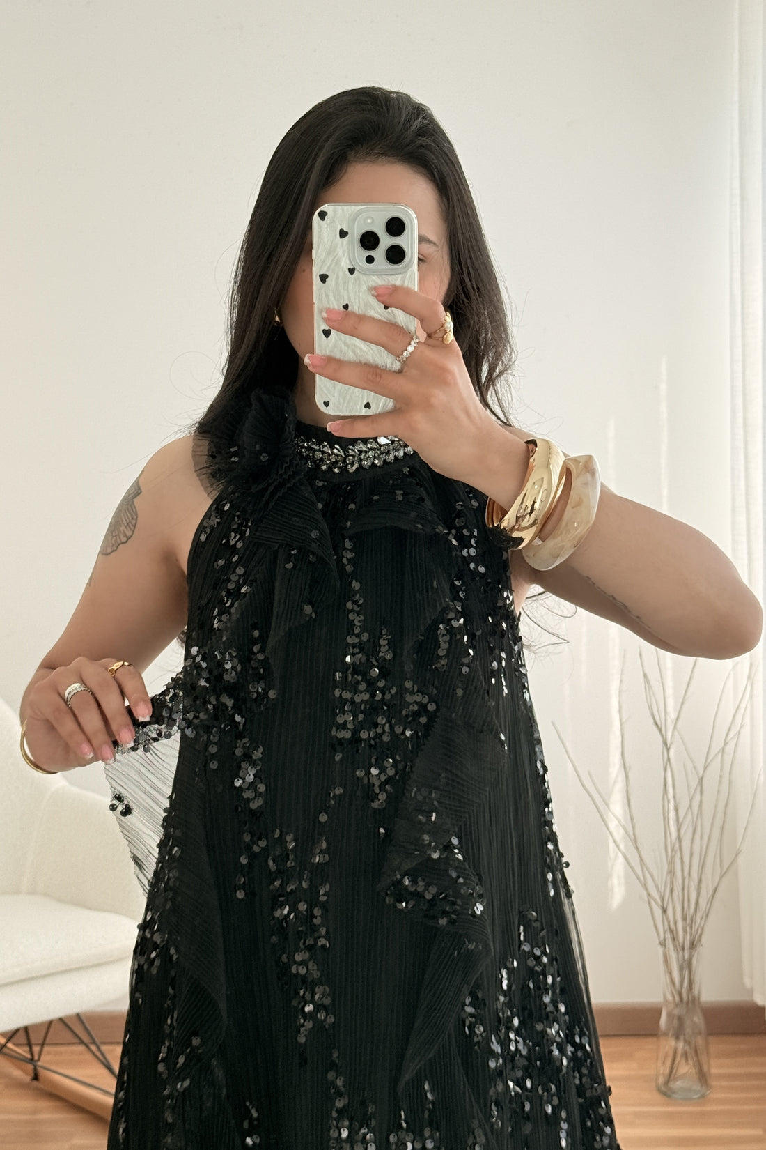 Vestido brilho MOCHY