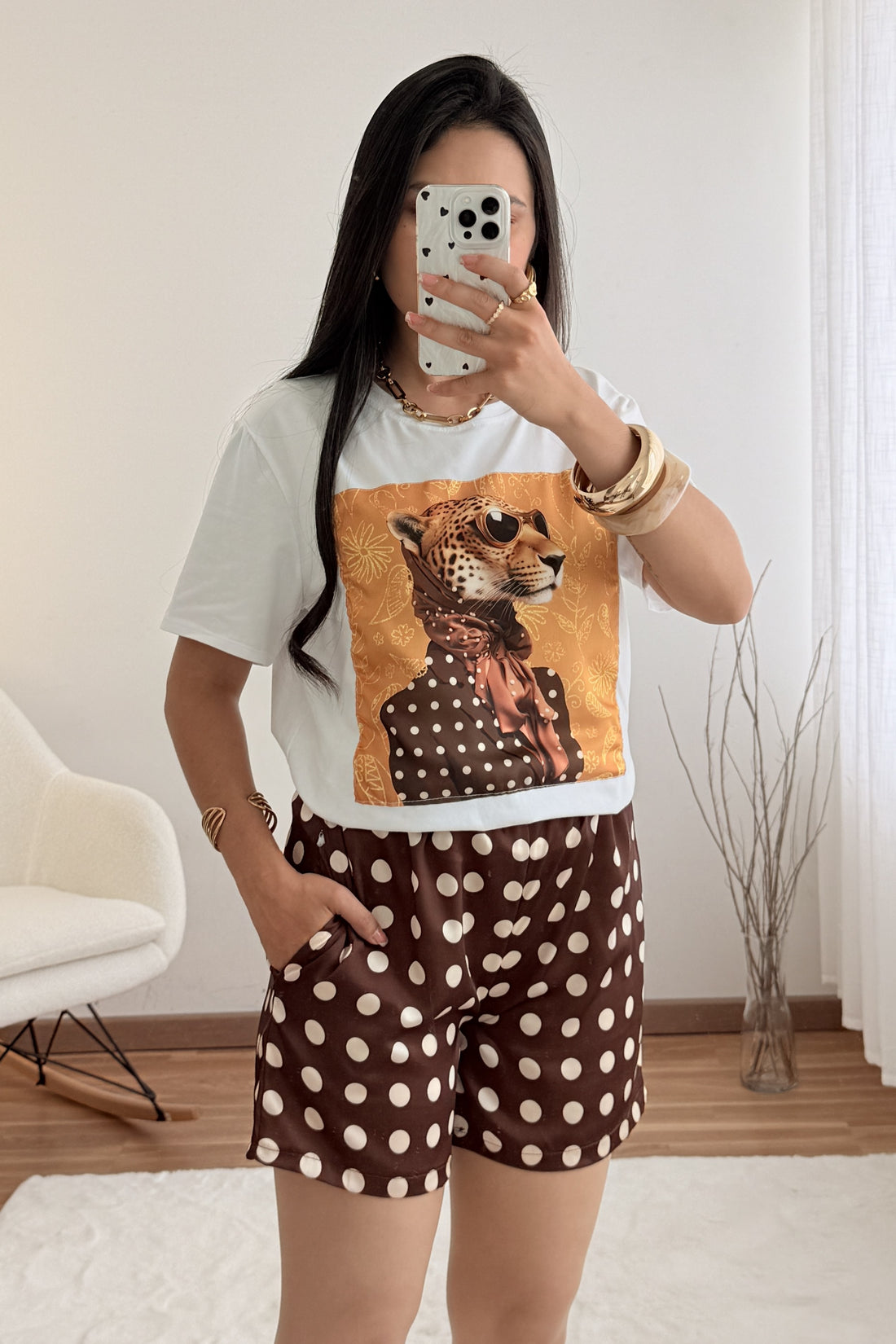 Conjunto estampas variáveis