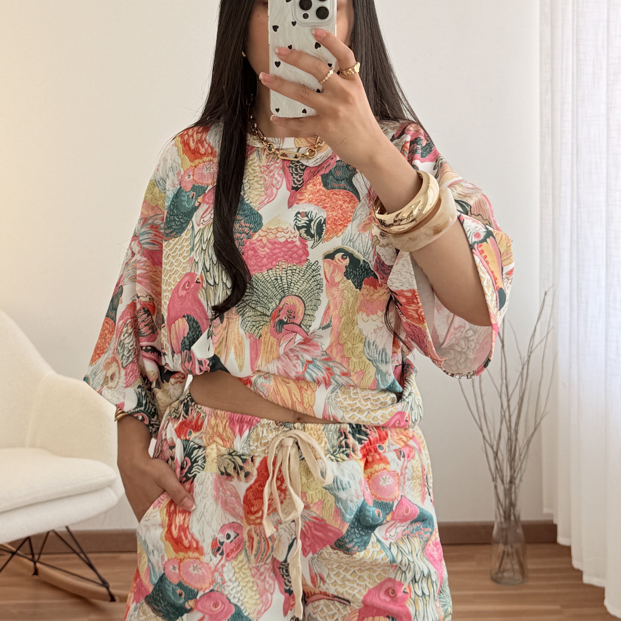 Conjunto estampado