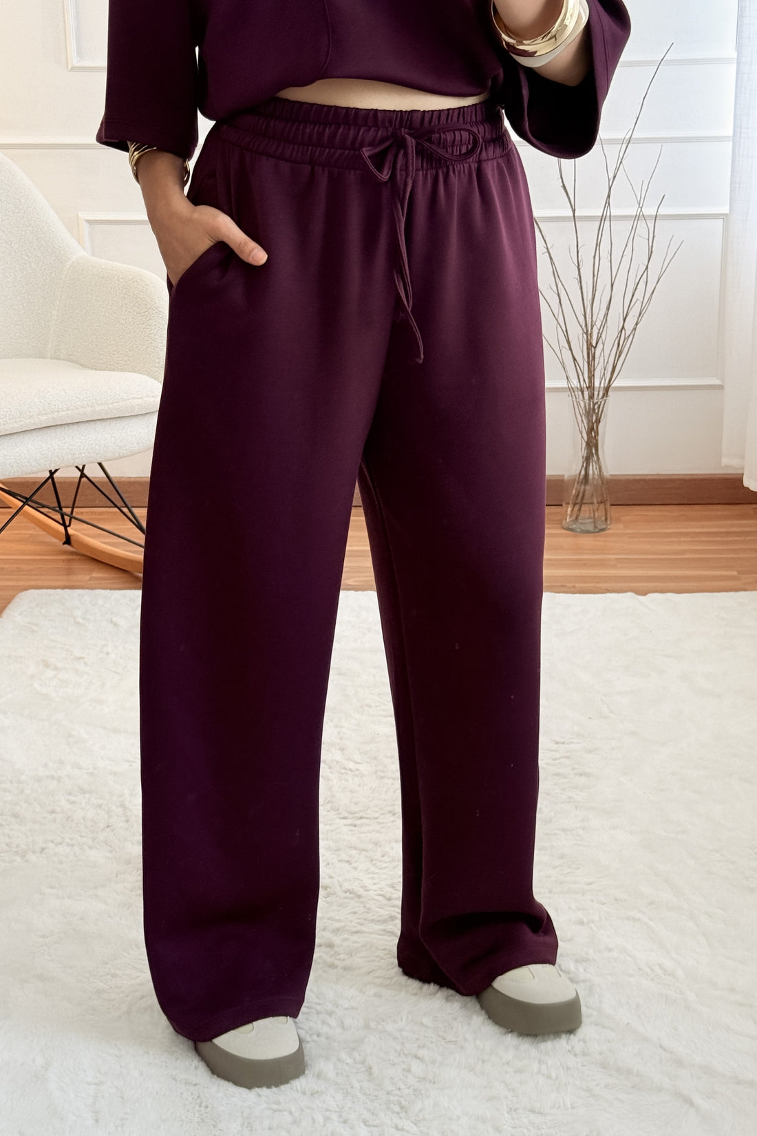Calça cintura elástica LUMINA