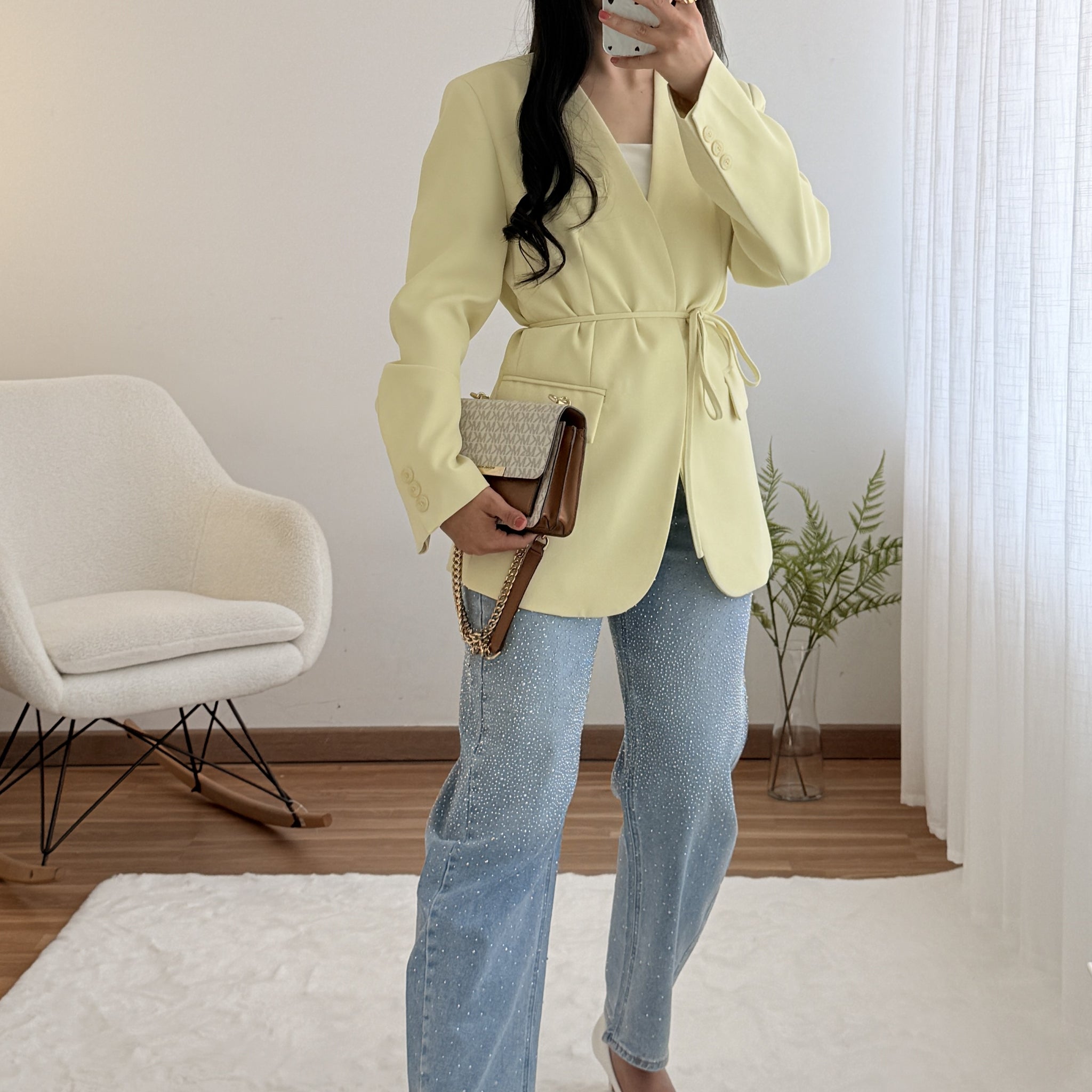 Blazer sem gola IVIVI