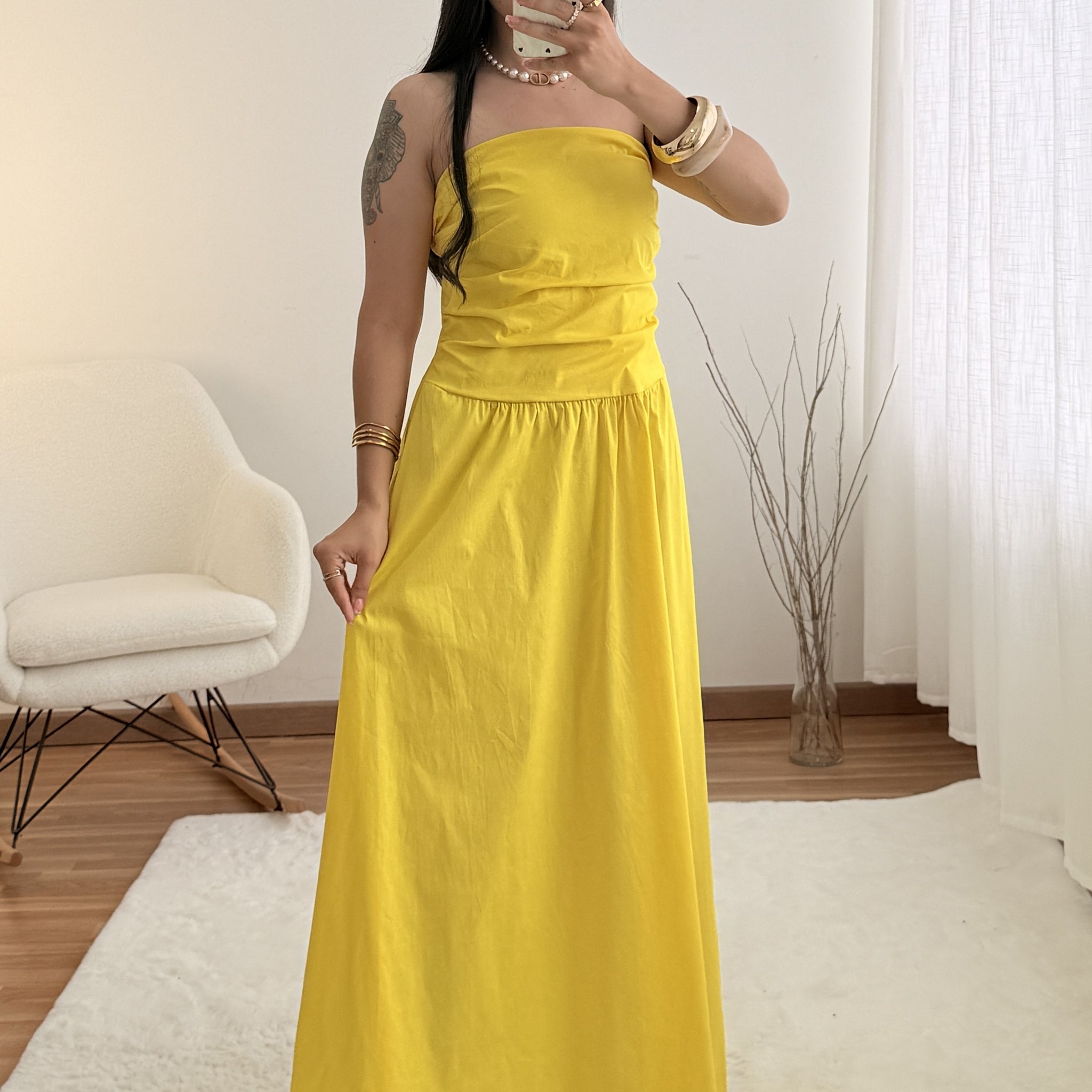 Vestido cai cai elegante