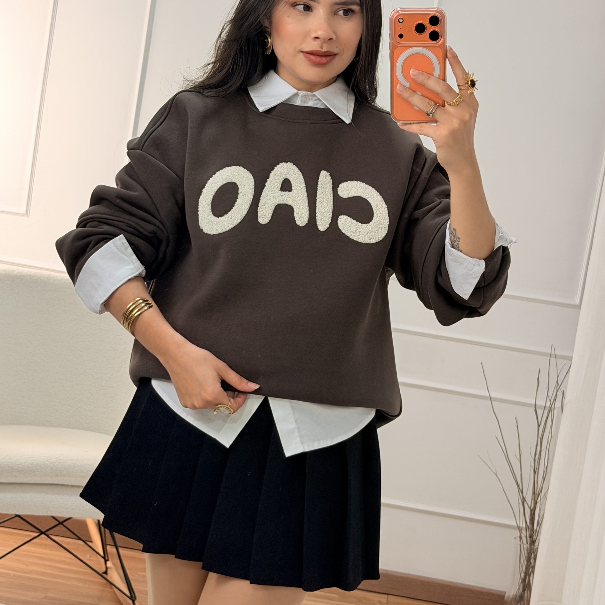 Sweat letras CIAO TIMIAMI