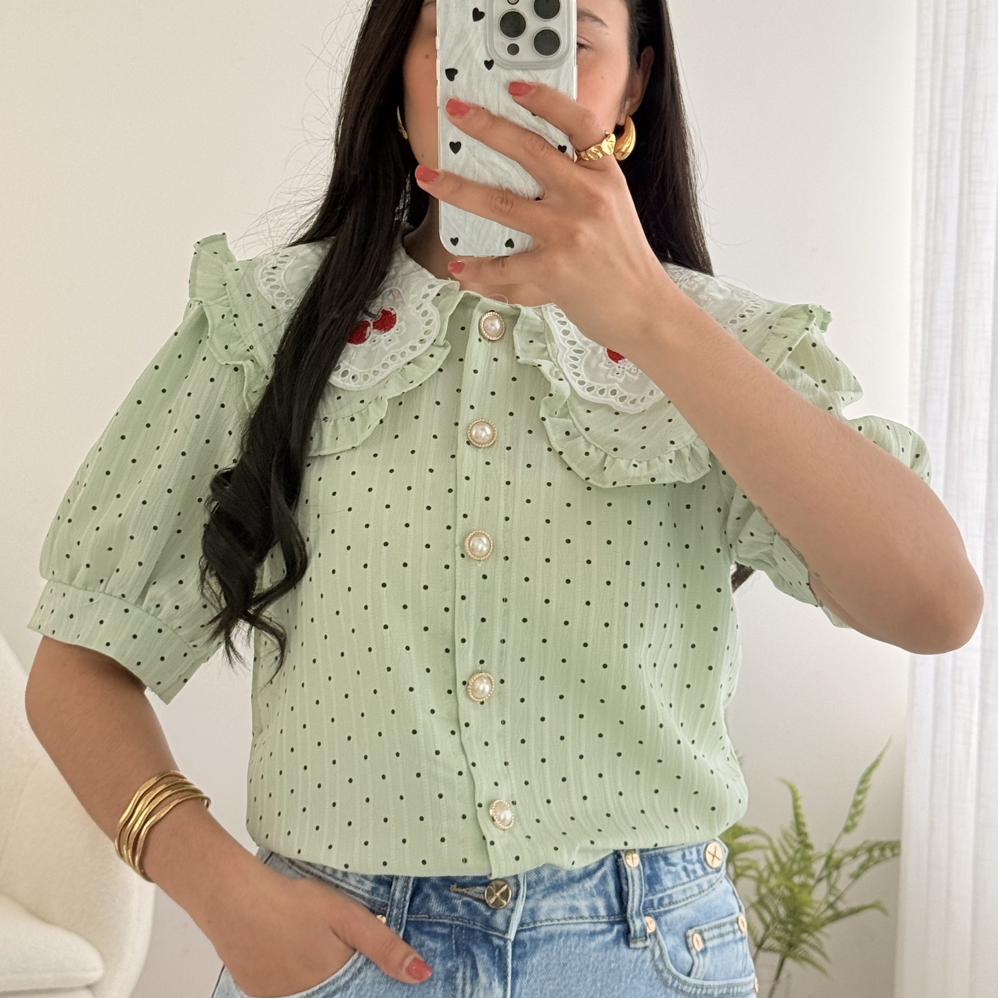 Blusa estilo campestre MOCHY