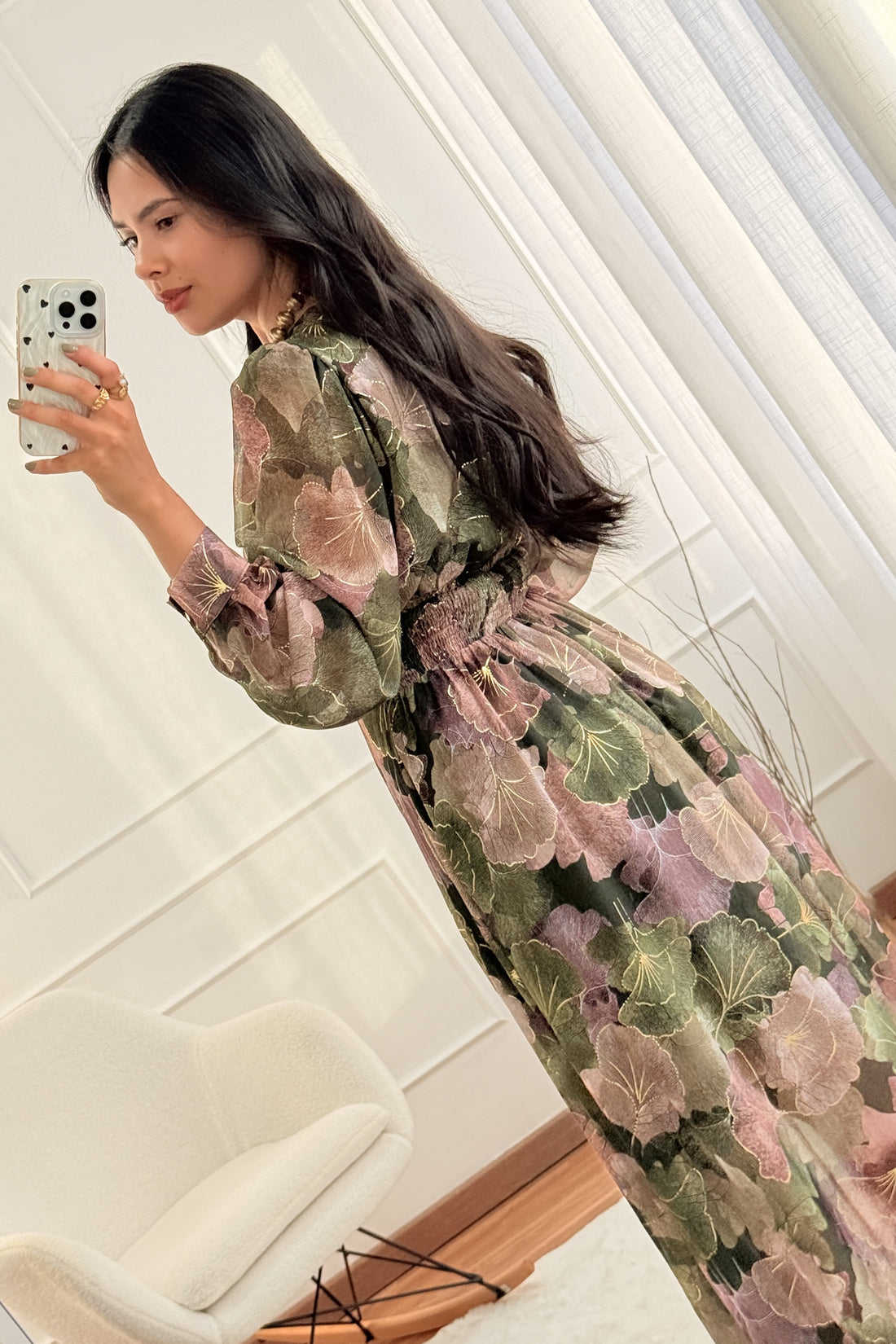 Vestido estampado ELLI WHITE