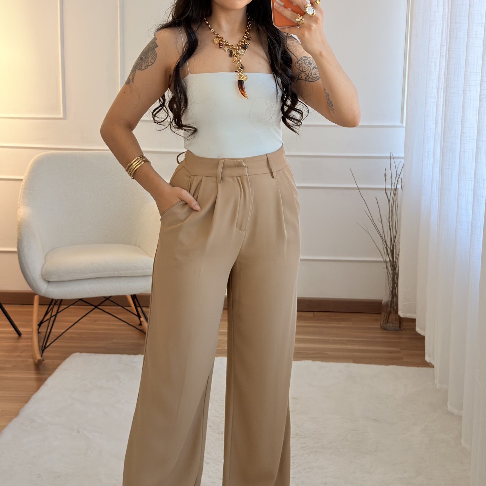 Pantalones de sastre Drole de Copine 23717