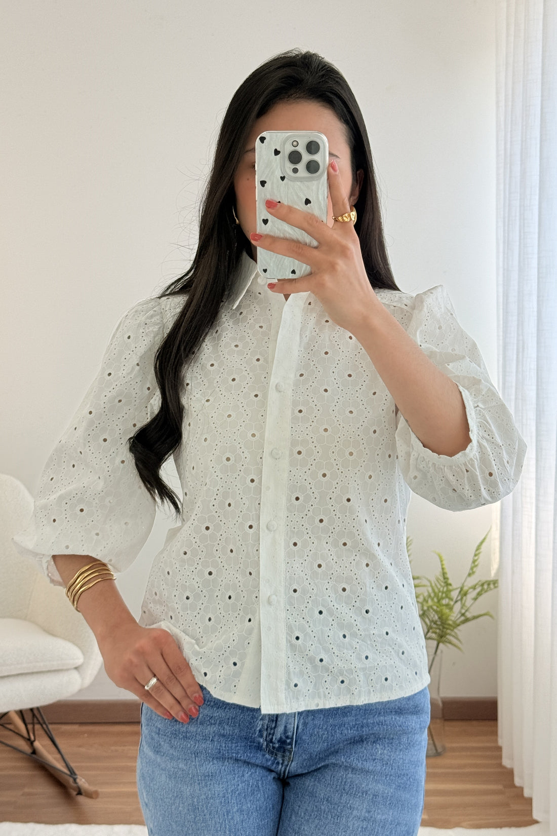 Blusa recortes DROLE DE COPINE