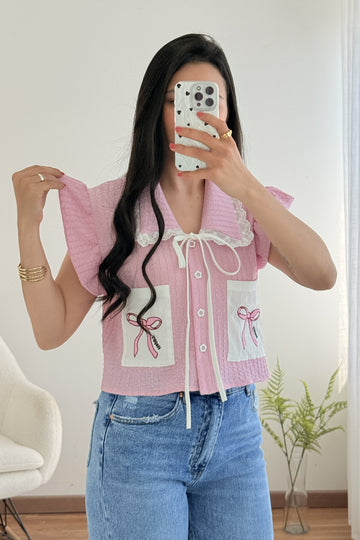 Blusa laço doce MOCHY