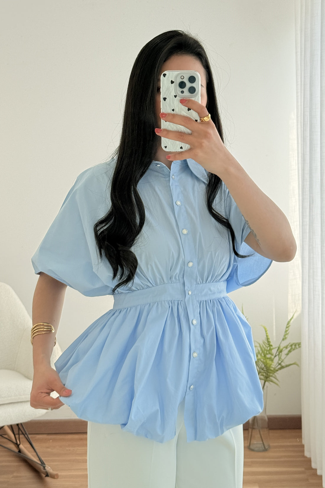 Blusa  balão AZAKA