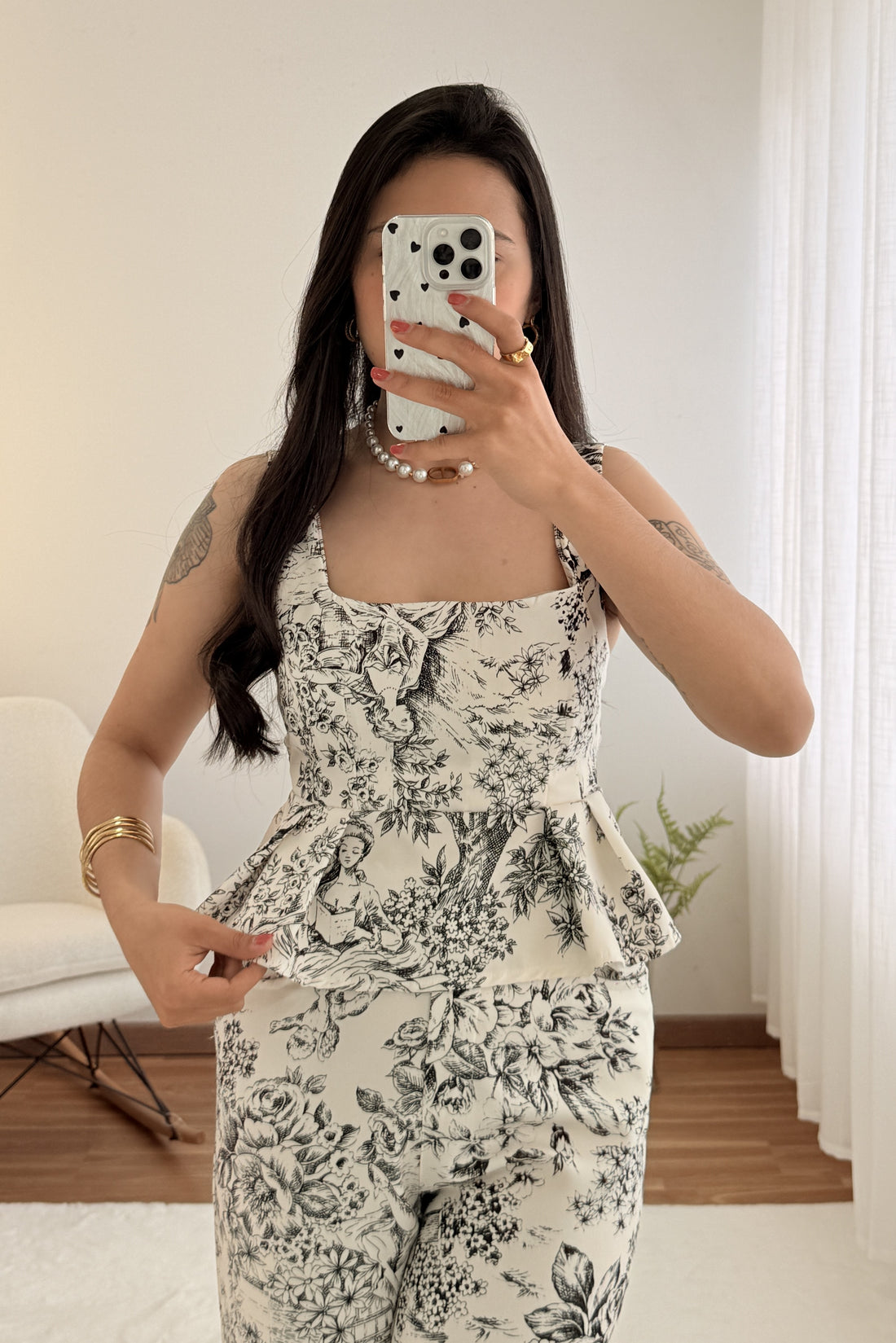 Conjunto estampado