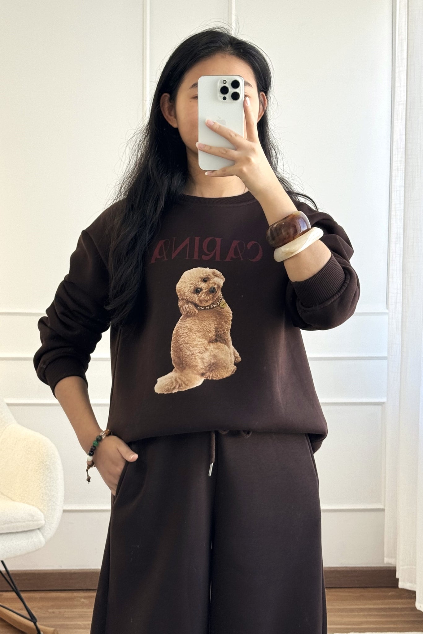 Sweat CARINA(versão grossa e quente) LUMINA