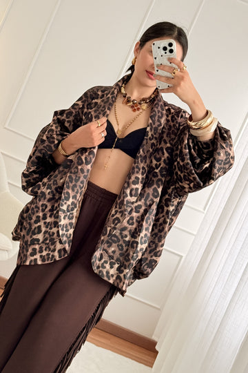 Bomber oversize leopardo MOCHY