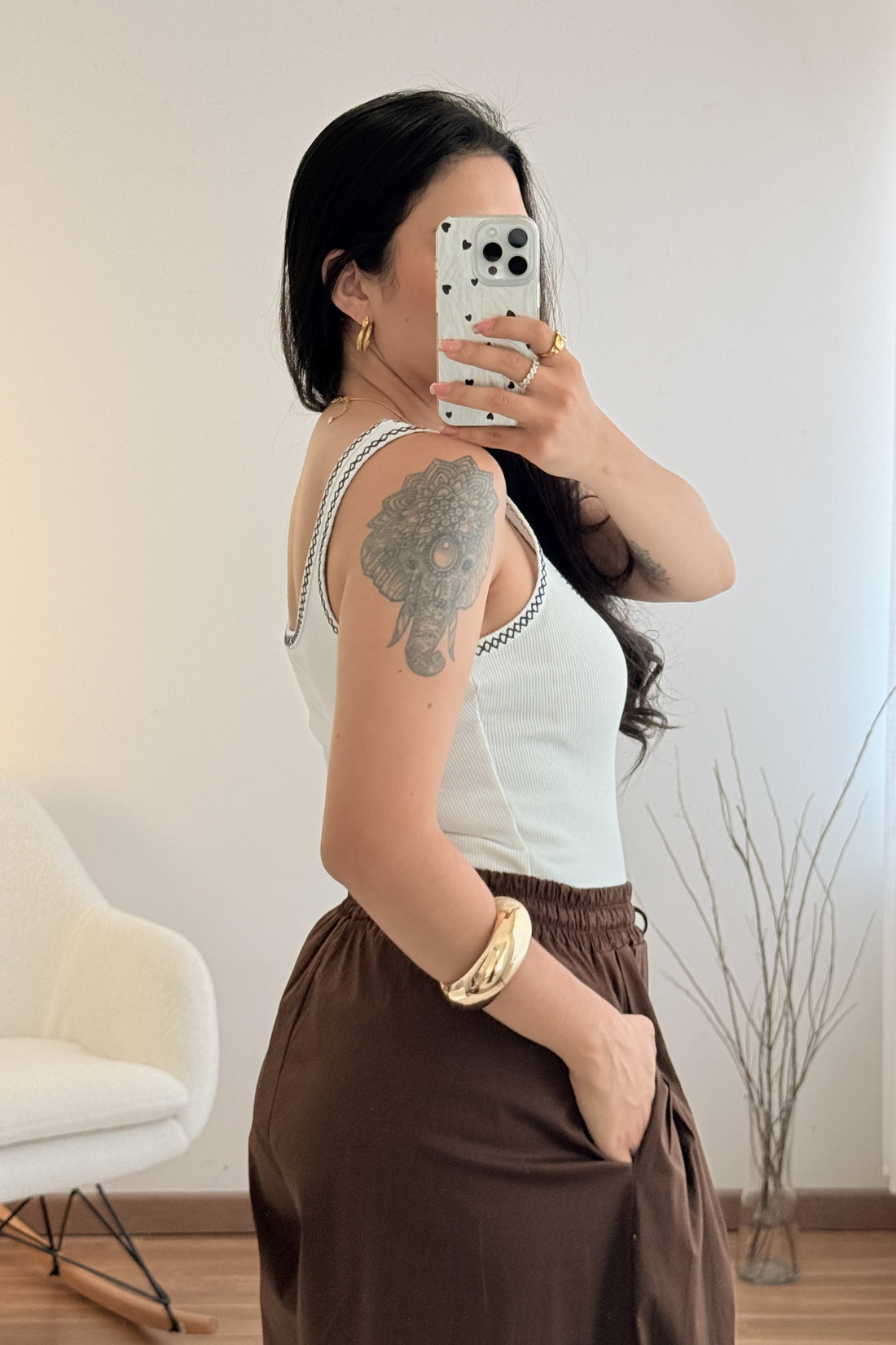 Top versátil LUMINA