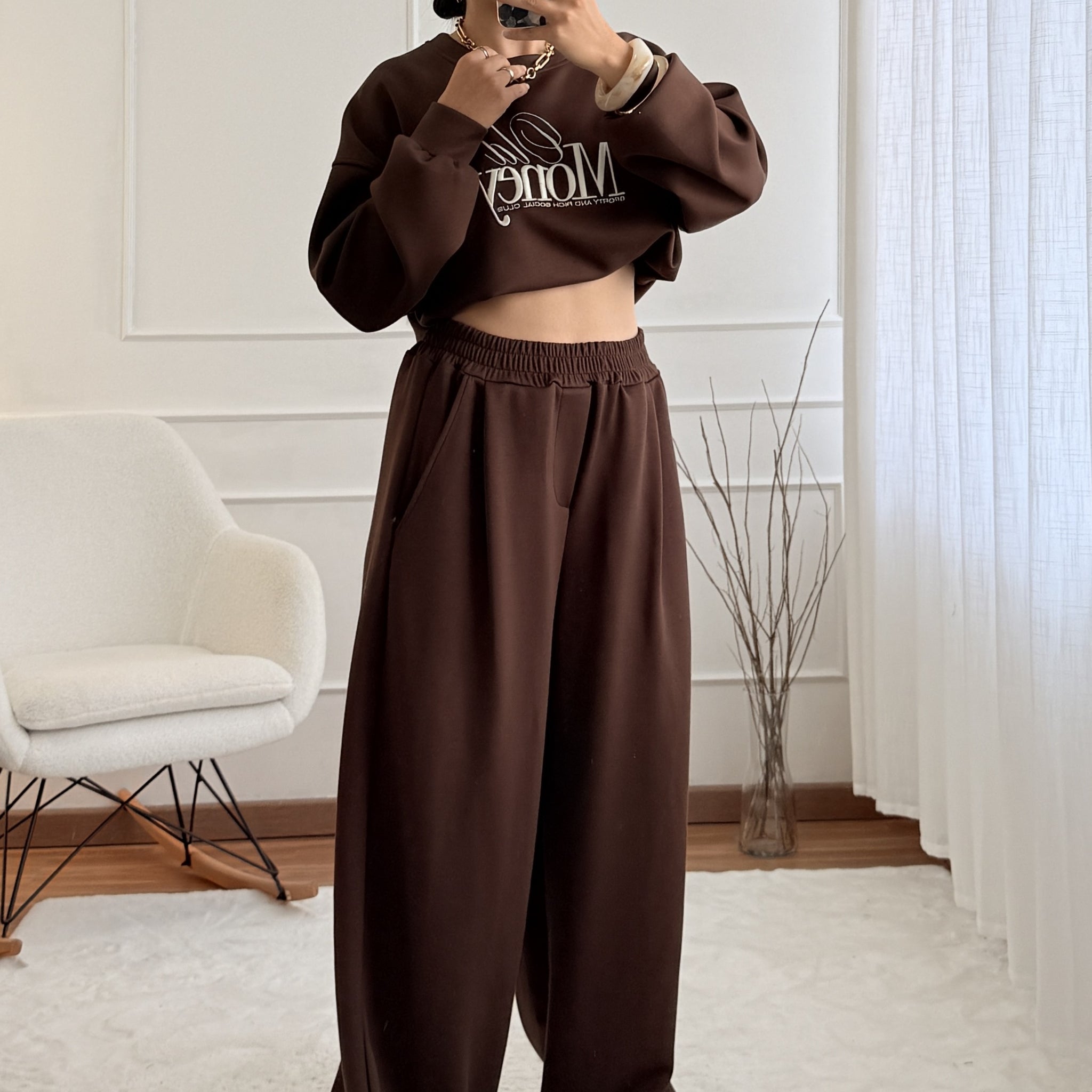 Sweat bordado LUMINA Old Money