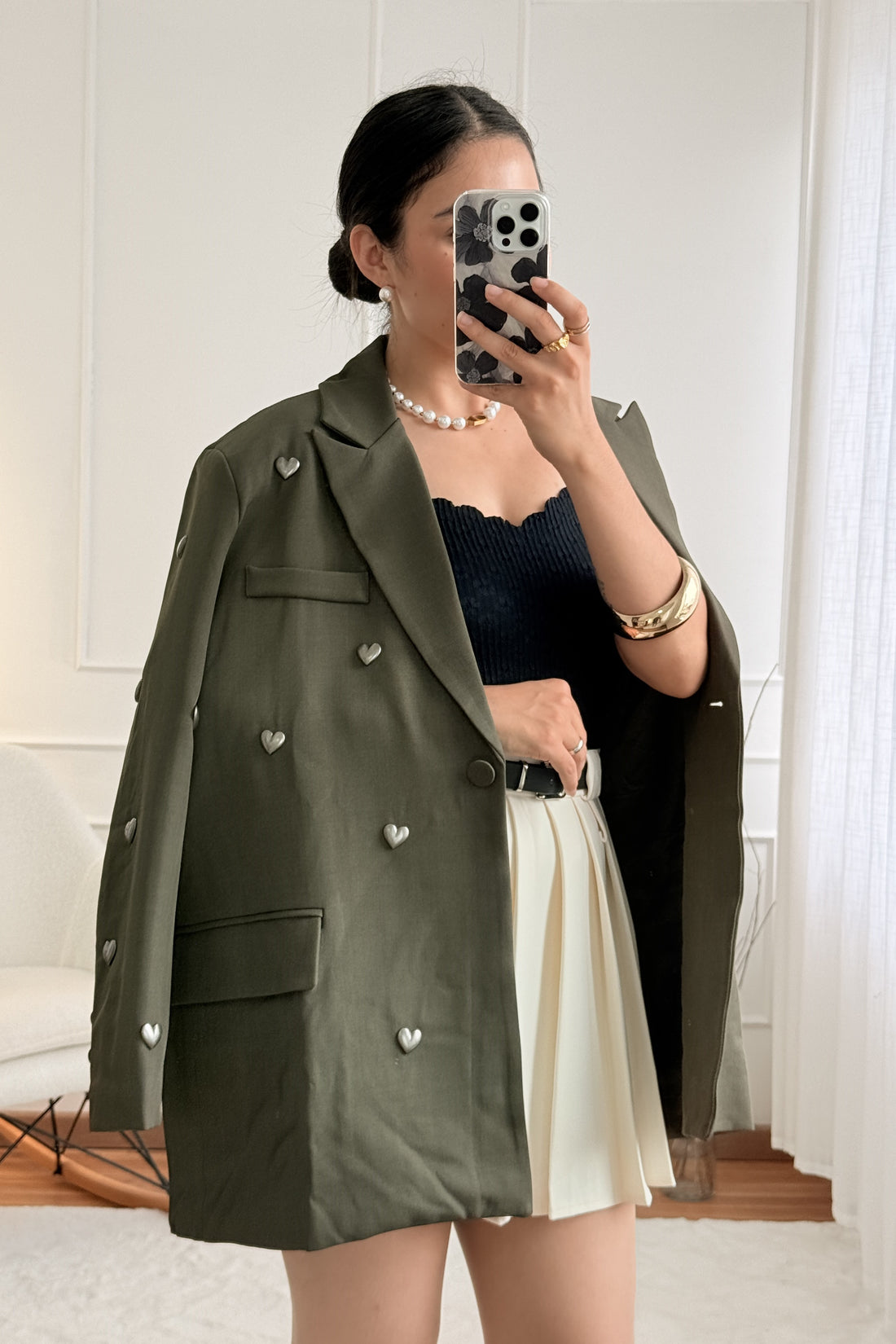 Blazer coração Mochy (comprido)