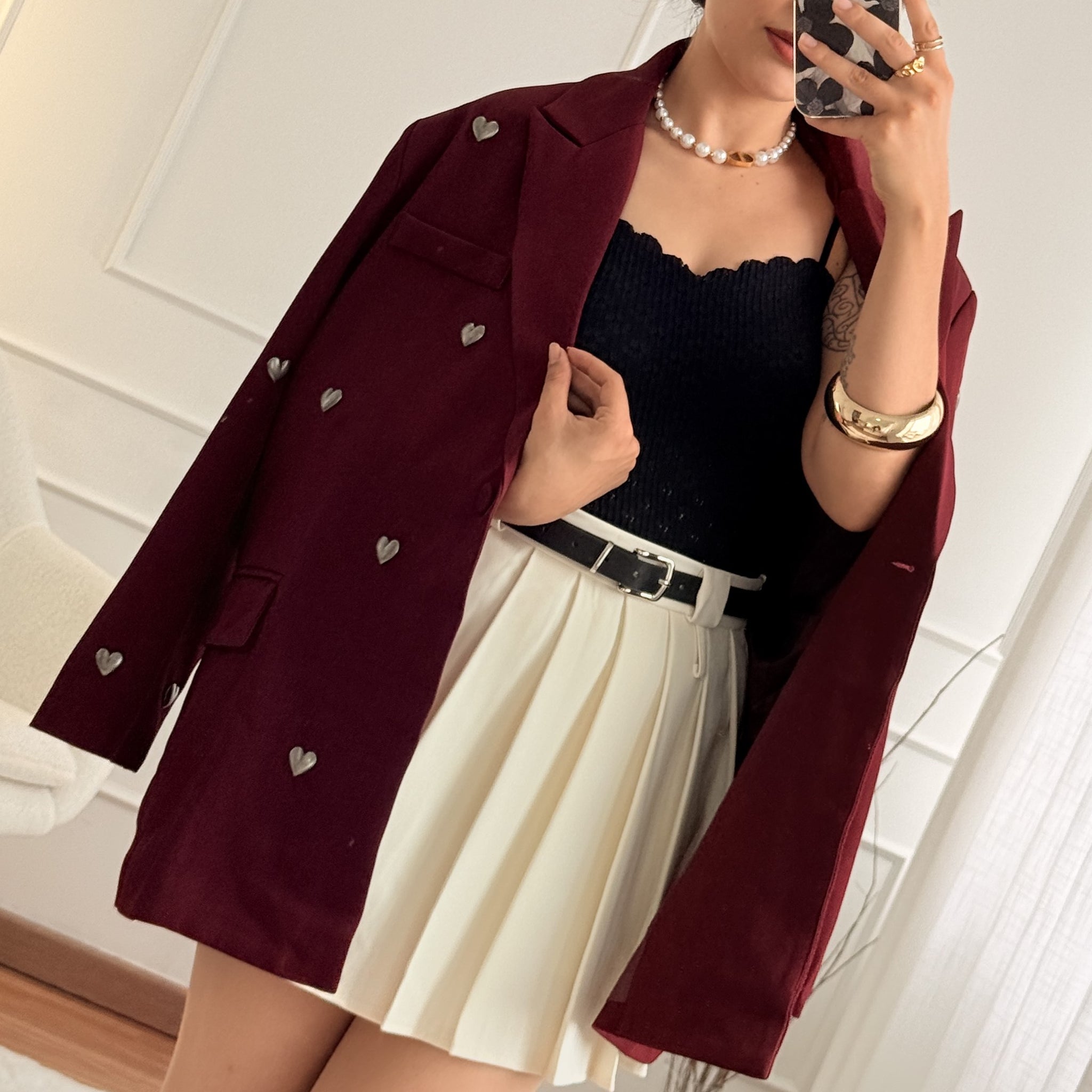 Blazer coração Mochy (comprido)
