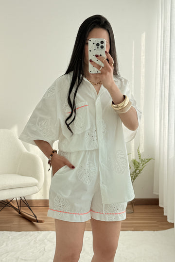 Camisa monstera LUMINA