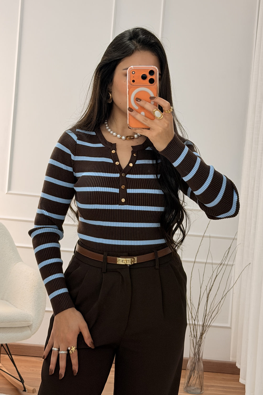 Camisola riscas DROLE DE COPINE