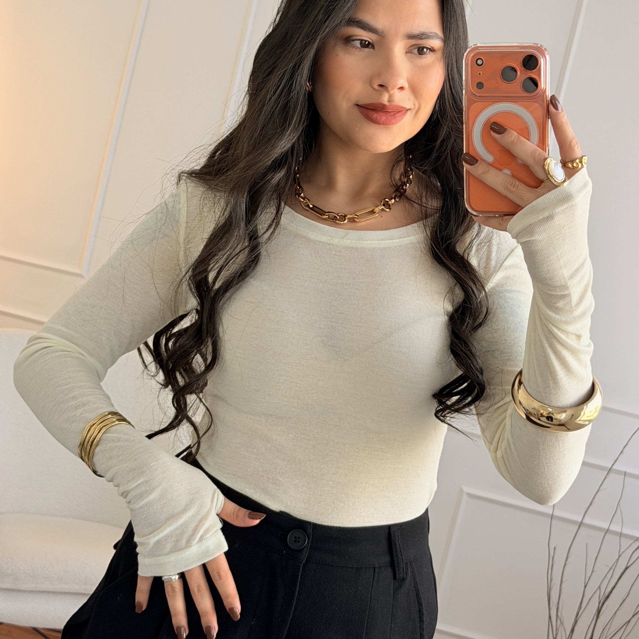 Camisola de algodão MOCHY