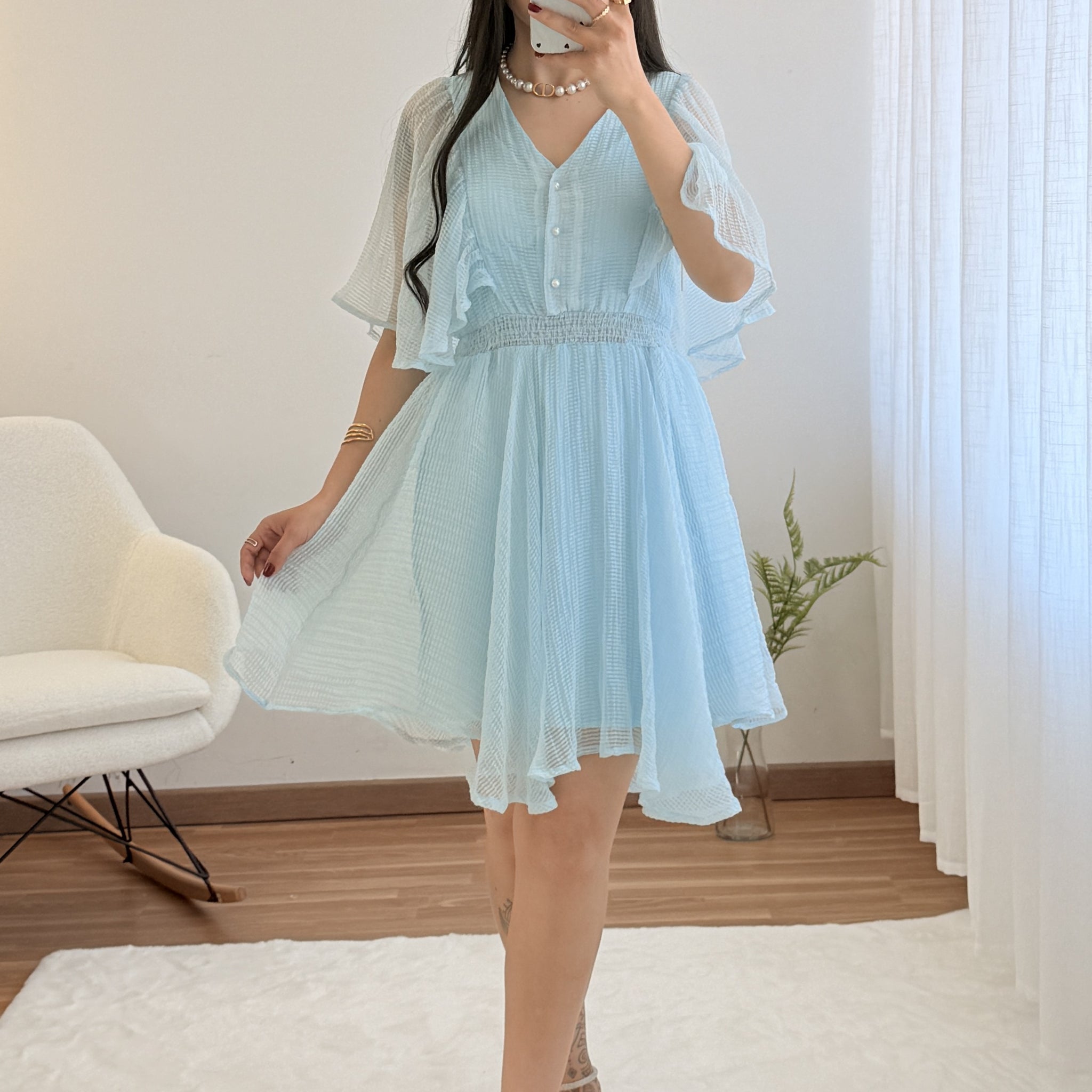 Vestido fluida ELLI WHITE