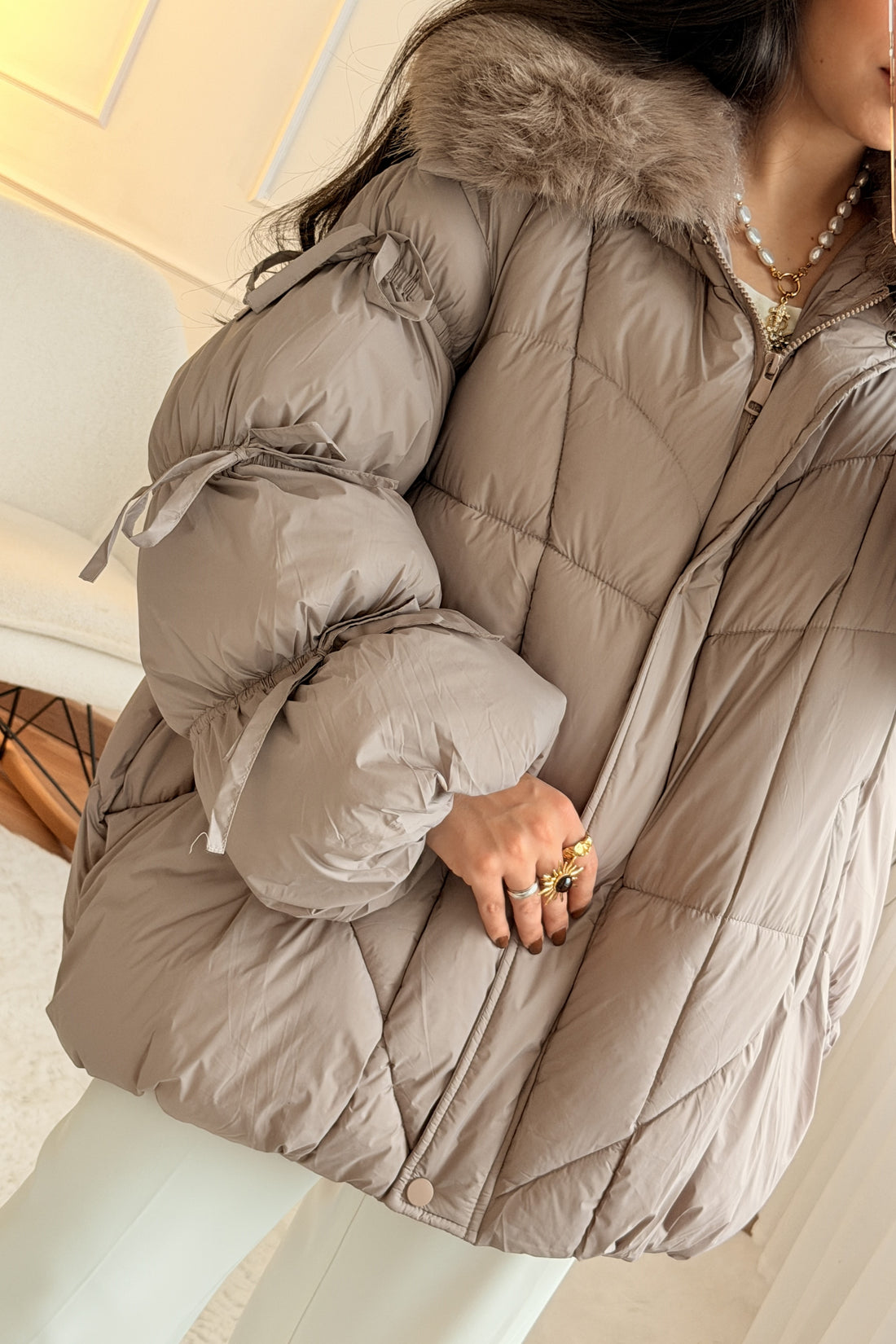 Casaco acolchoado FLAMMODE