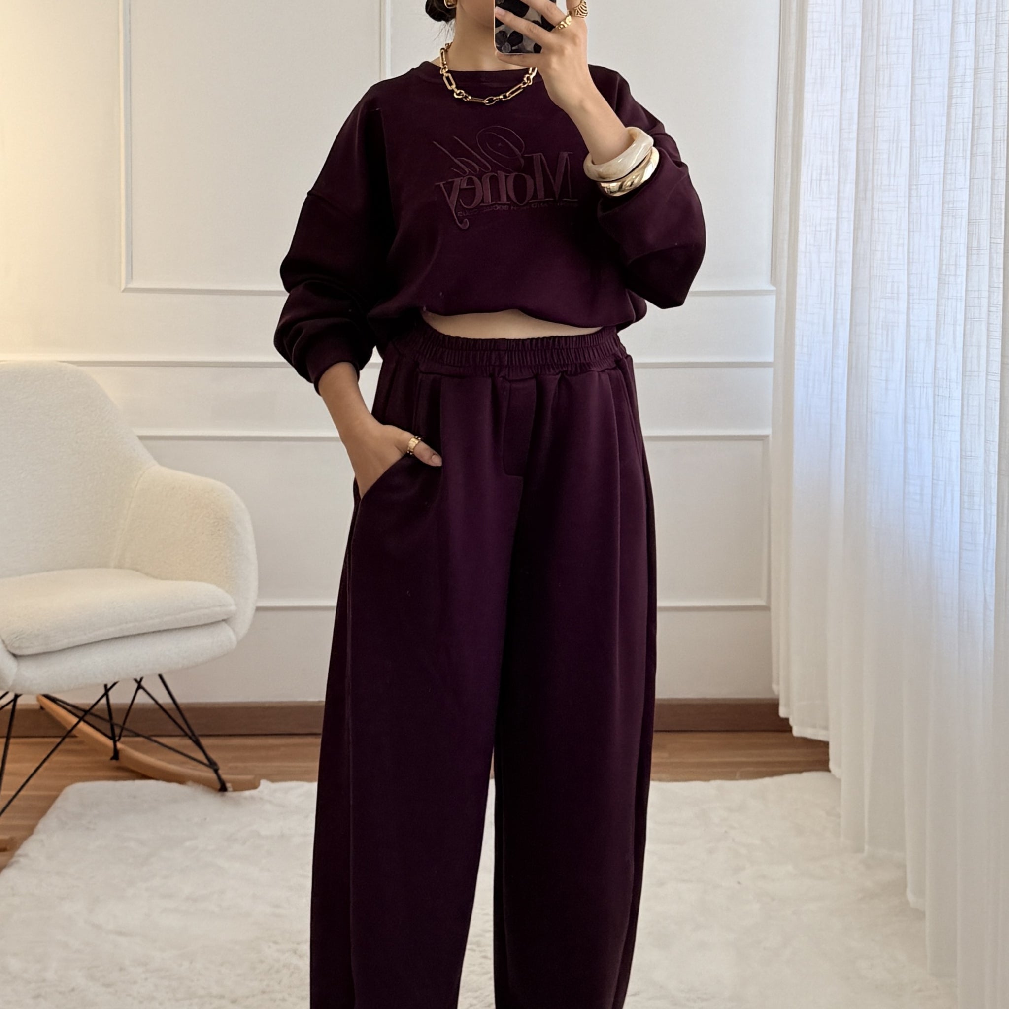 Calça jogger balloon LUMINA