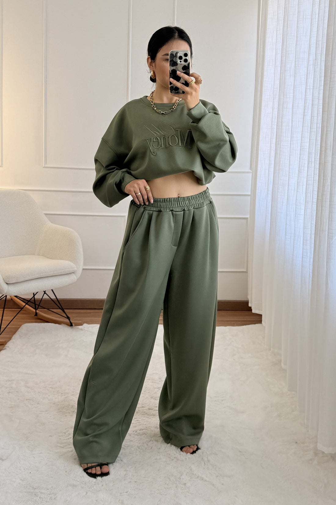 Calça jogger balloon LUMINA